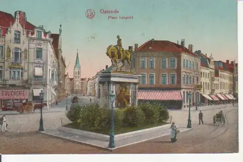 Ostende Leopold-Platz feldpgl1916 204.013