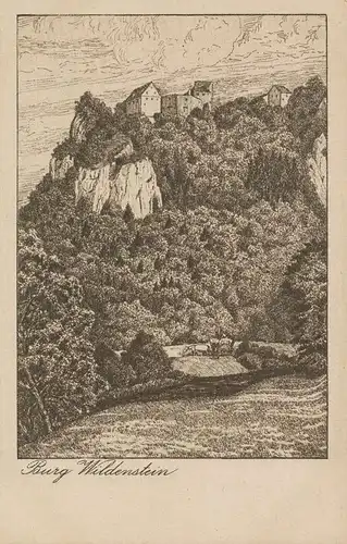 Burg Wildenstein bei Leibertingen Donautal ngl 136.259
