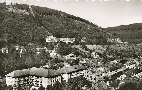 Bad Wildbad mit Sommerberg gl1956 133.590