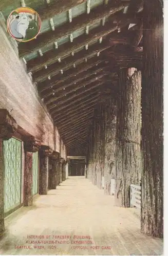 Seattle, Washington Interior of forestry building ngl 212.373