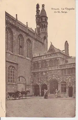 Brügge La Chapelle du St. Sang feldpgl1917 203.791
