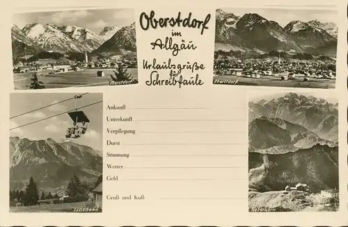 Oberstdorf Panorama Nebelhorn Sesselbahn ngl 135.197