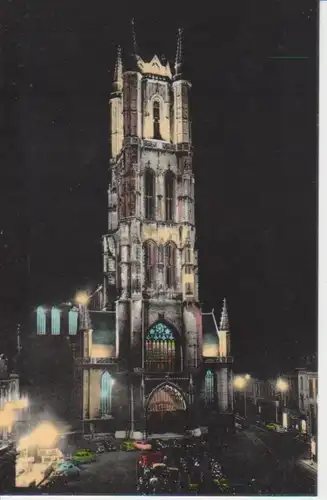 Gent Beleuchtung der St. Bavo-Kathedrale ngl 203.810