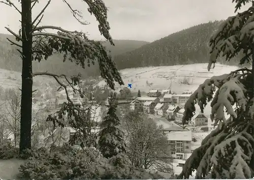 Enzklösterle Panorama im Winter gl1968 133.692