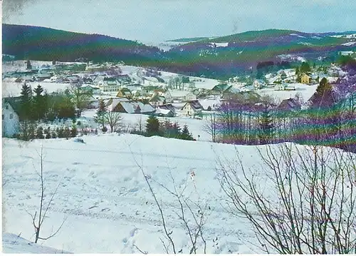 Häusern Schwarzwald im Winter ngl C1728