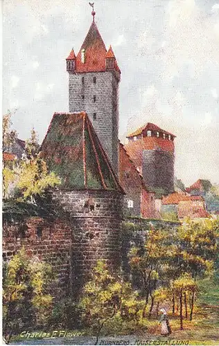 CHARLES F. FLOWER Nürnberg Kaiserstallung ngl C1907