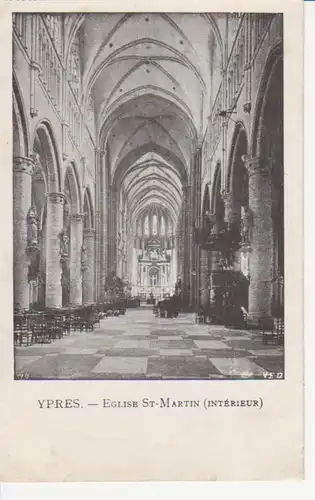 Ypern Kirche St. Martin feldpgl1915 204.064