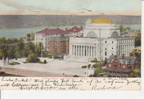 New York Columbia University gl1906 204.180