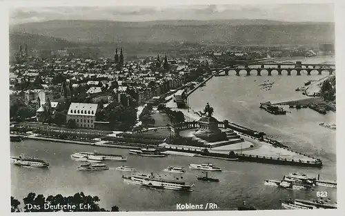 Koblenz Panorama Deutsches Eck ngl 133.970