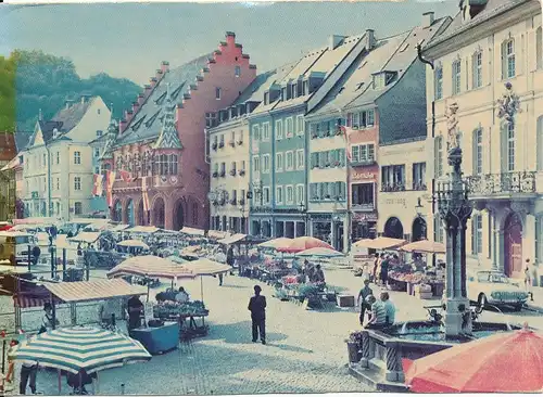 Freiburg Münsterplatz gl1977 134.353