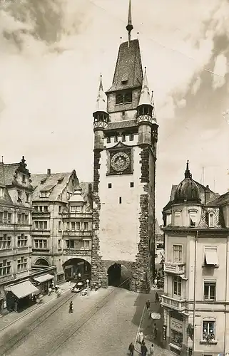 Freiburg Martinstor gl1954 134.449