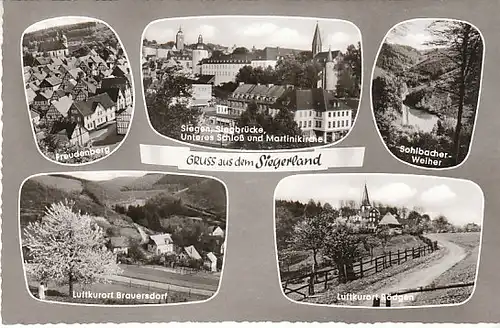 Gruß aus dem Siegerland Mehrbildkarte ngl C2432