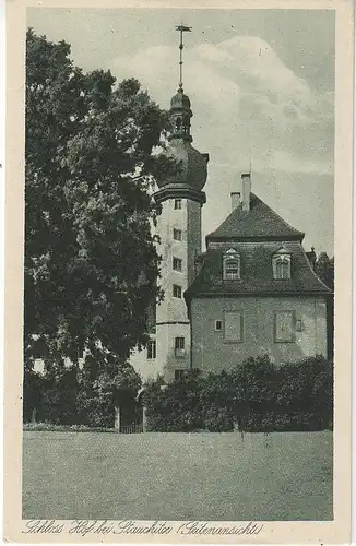 Schloß Hof bei Stauchitz ngl C5828