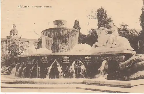 München Wittelsbach-Brunnen gl1916 C1939