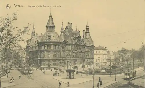 Anvers - Square de la Banque Nationale ngl 135.561