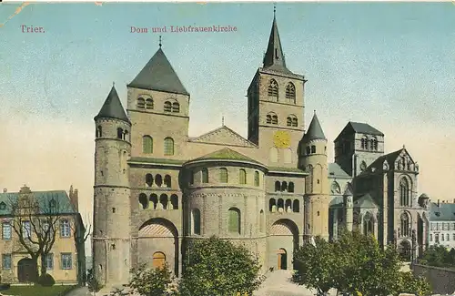 Trier Dom und Liebfrauenkirche gl1914 134.240