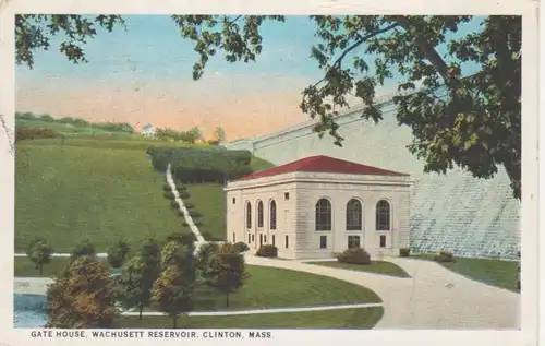 Clinton, Mass. Wachusett Gate House gl1936 204.516