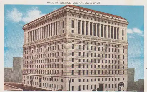 Los Angeles, CA. Hall of Justice ngl 204.526