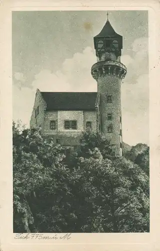Burg Teck in Owen Schwäbische Alb gl1928 135.994