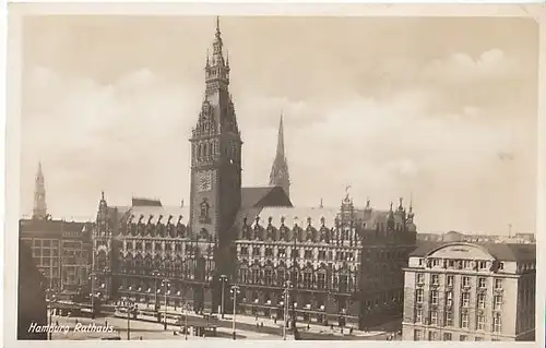 Hamburg Rathaus ngl C2606