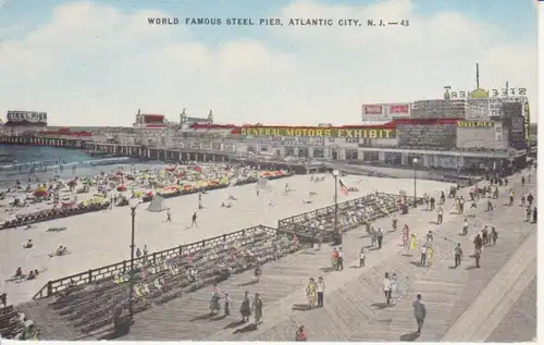 Atlantic City World famous Steel Pier ngl 204.534