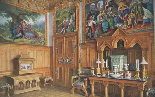 Schloss Neuschwanstein Toilettenzimmer ngl 136.235
