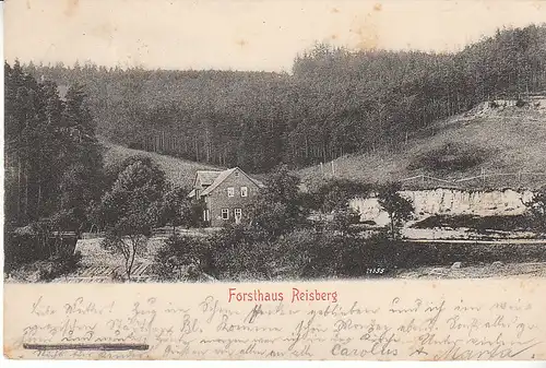 Forsthaus Reisberg b.Blankenhain Thür. gl1905 C6135