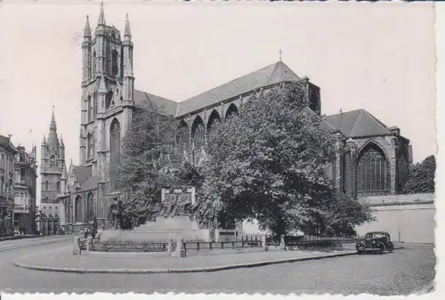 Gent Kirche Saint Bavon und Denkmal gl1951 203.834