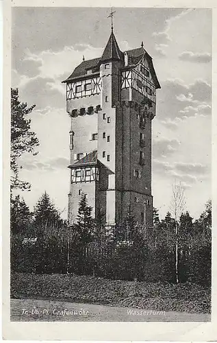 Grafenwöhr Truppenübungsplatz Wasserturm gl1937 C1943