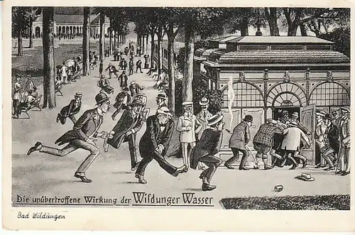 Bad Wildungen 'Wasser-Wirkung' ngl C1976