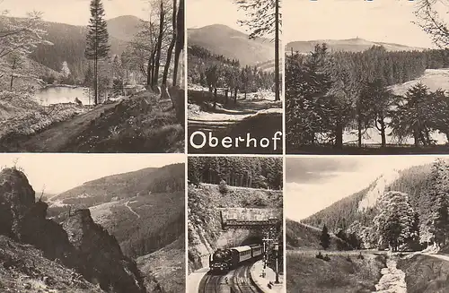 Luftkurort Oberhof/Thür. Mehrbildkarte gl1960 C4438