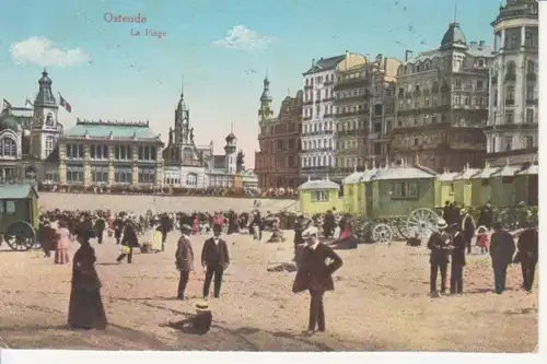 Ostende Strand feldpgl1915 203.983