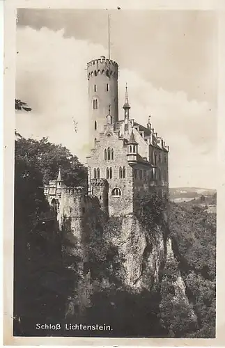 Schloss Lichtenstein bei Honau ngl C3791