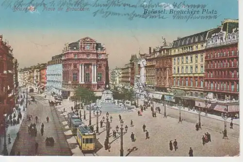 Brüssel Brouckere-Platz feldpgl1915 203.699