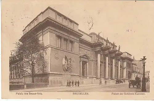 Bruxelles Palais des Beaux-Arts gl1916 C2152
