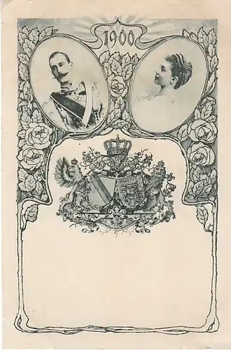 1900 Maximilian und Maria Luise ngl C2169