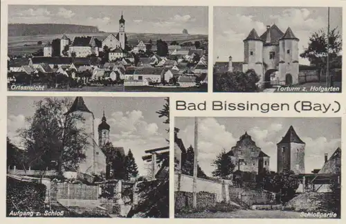 Bad Bissingen Schloss-Ansichten Panorama ngl 210.055