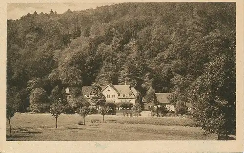 Freiburg Günterstal Hotel zur Kyburg glca.1920 134.427