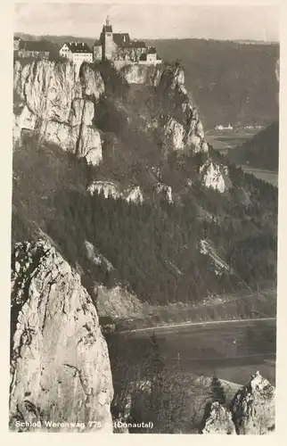 Schloss Werenwag bei Beuron im Donautal ngl 136.258