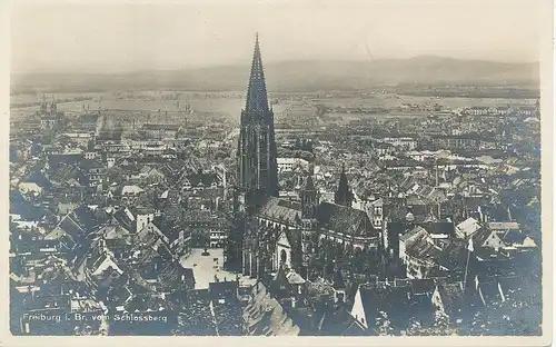 Freiburg vom Schlossberg gesehen ngl 134.460