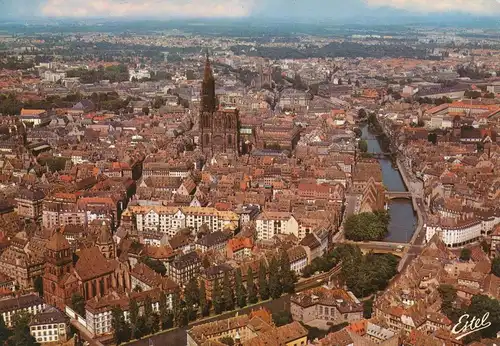 Straßburg Stadtpanorama gl1973 136.380