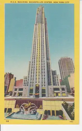 New York City R.C.A. Building Rockefeller C ngl 204.175