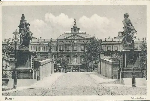 Rastatt Schlossaufgang gl1934 133.711