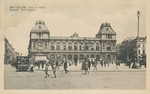 Bruxelles Gare du Nord feldpgl1917 136.470