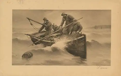 Angeln/Fischerei: L'epave feldpgl1917 136.712