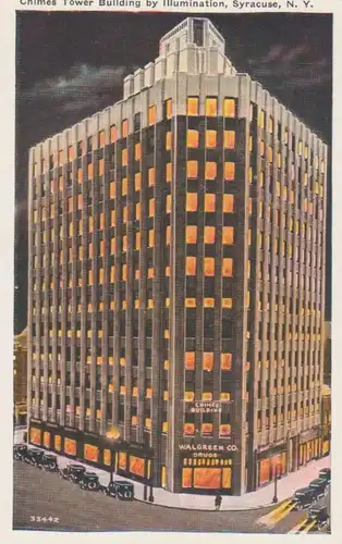 Syracuse, N.Y. Chimes Tower Building ngl 204.234