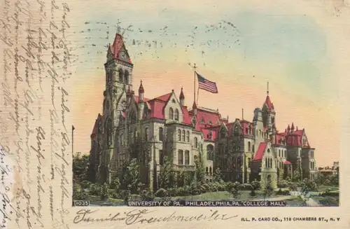 Philadelphia University College Hall gl1904 204.477
