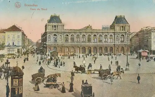 Bruxelles La Gare du Nord feldpgl1915 136.445
