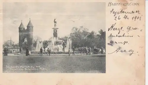 Hartford, Conn. Soldiers' Memorial/Park gl1901 204.276