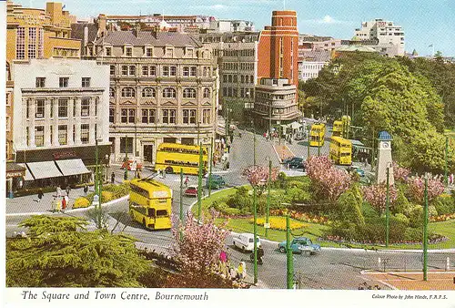 Bournemouth The Square and Town Centre gl1971 C6519